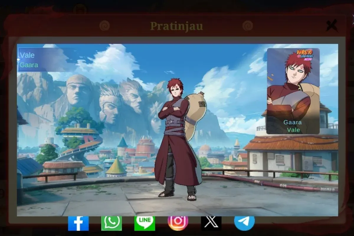 Cara cepat mendapatkan skin Vale Gaara di event Jalan Ninjaku MLBB x Naruto. (Sumber: Istimewa)