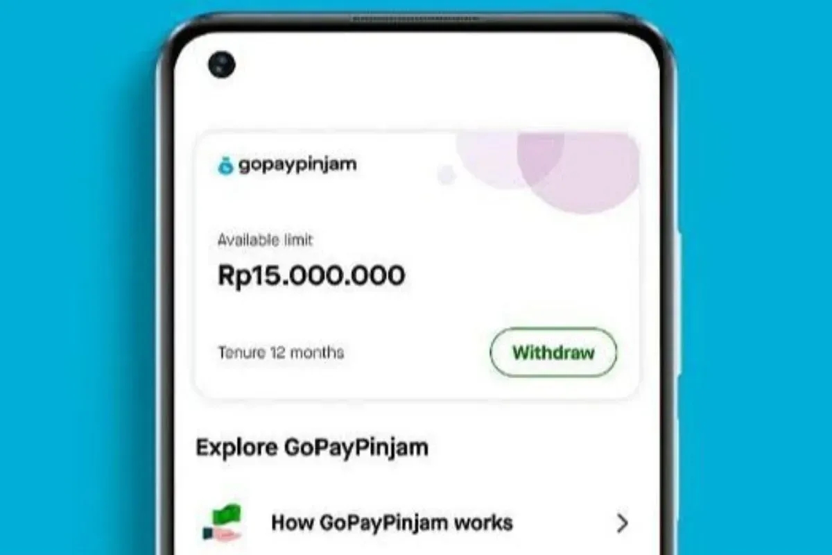 Cara ajukan pinjaman online di aplikasi GoPay. (Sumber: GoPay)
