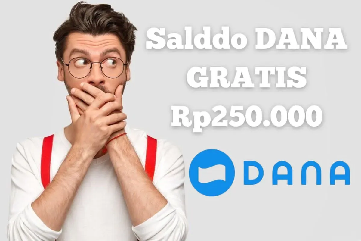 Saldo DANA Gratis Rp250.000 ngalir setiap hari di aplikasi penghasil uang. (Sumber: Poskota/Syania Nurul Lita Baikuni)