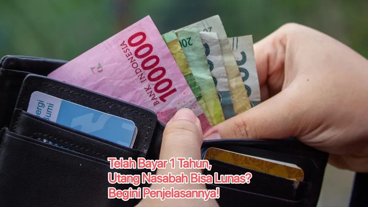 Telat bayar 1 tahun utang pinjol bisa lunas ?. (Canva)