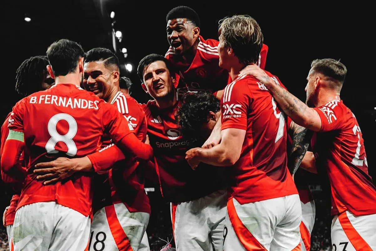 Prediksi susunan pemain Manchester United vs Tottenham Hotspur. (Sumber: Instagram @manchesterunited)