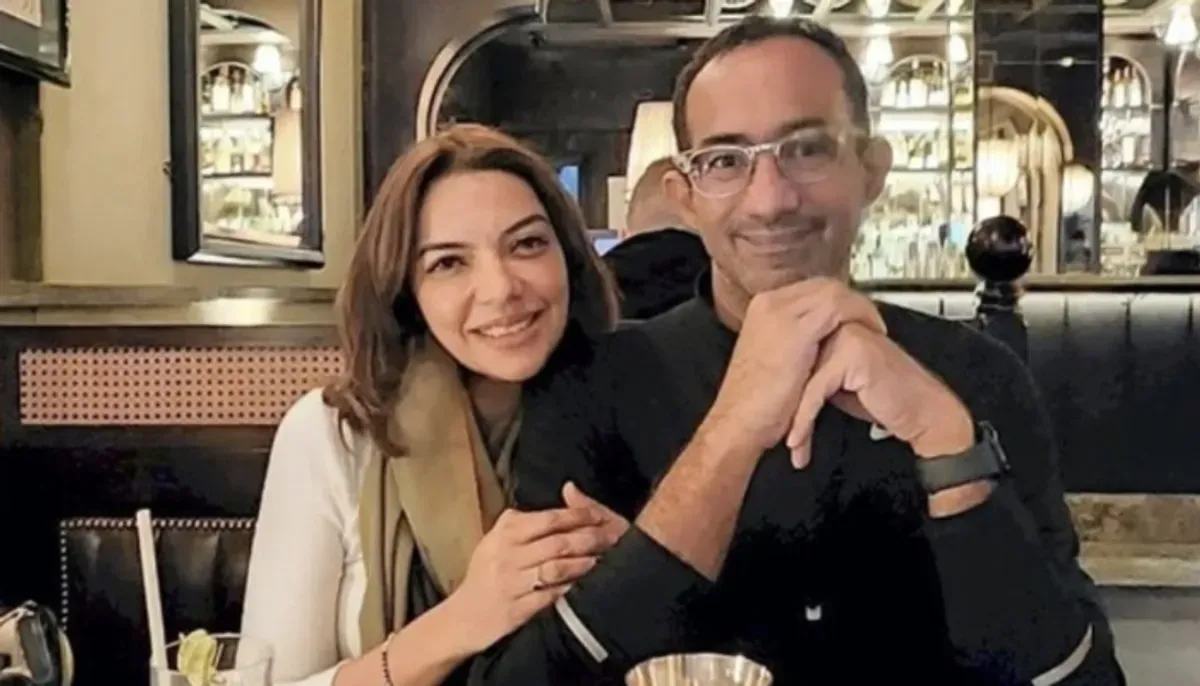 Najwa Shihab dengan alm Ibrahim Assegaf (Sumber: X/@KurdiArifin)