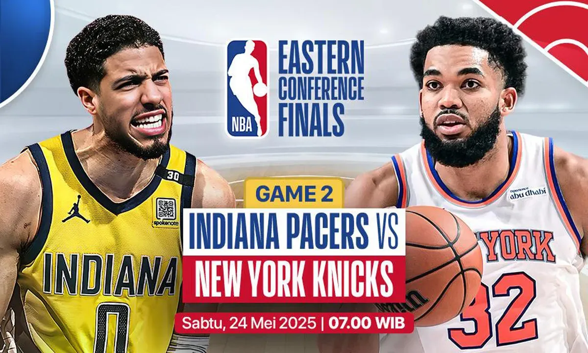 Link live streaming New York Knicks vs Indiana Pacers. (Sumber: Vidio)