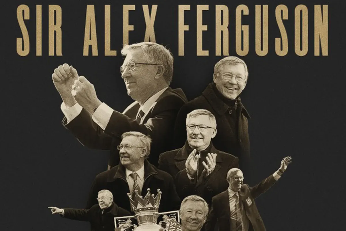 Alex Ferguson. (Sumber: X @ManUtd)