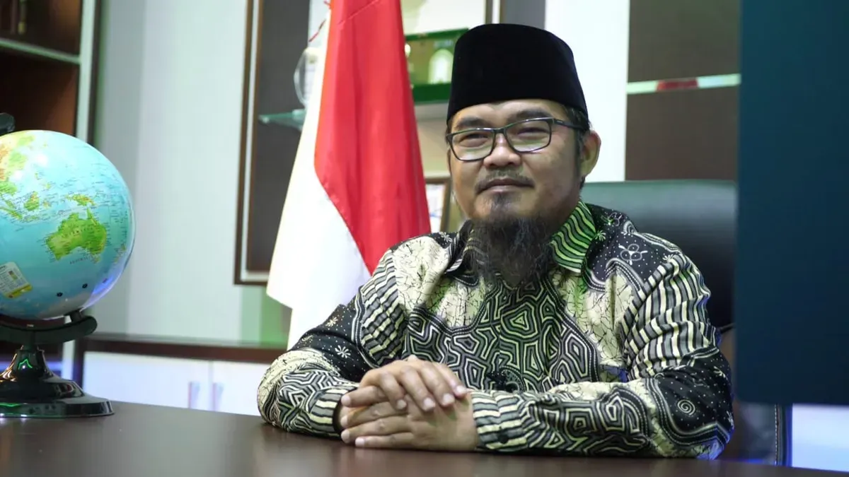 K.H. Zezen Zaenal Mursalin, Lc, Pimpinan Ma’had Aly Mu’adz bin Jabal Kendari sekaligus Pembina LAZIS Mu’adz. (Sumber: Dok. Pribadi)
