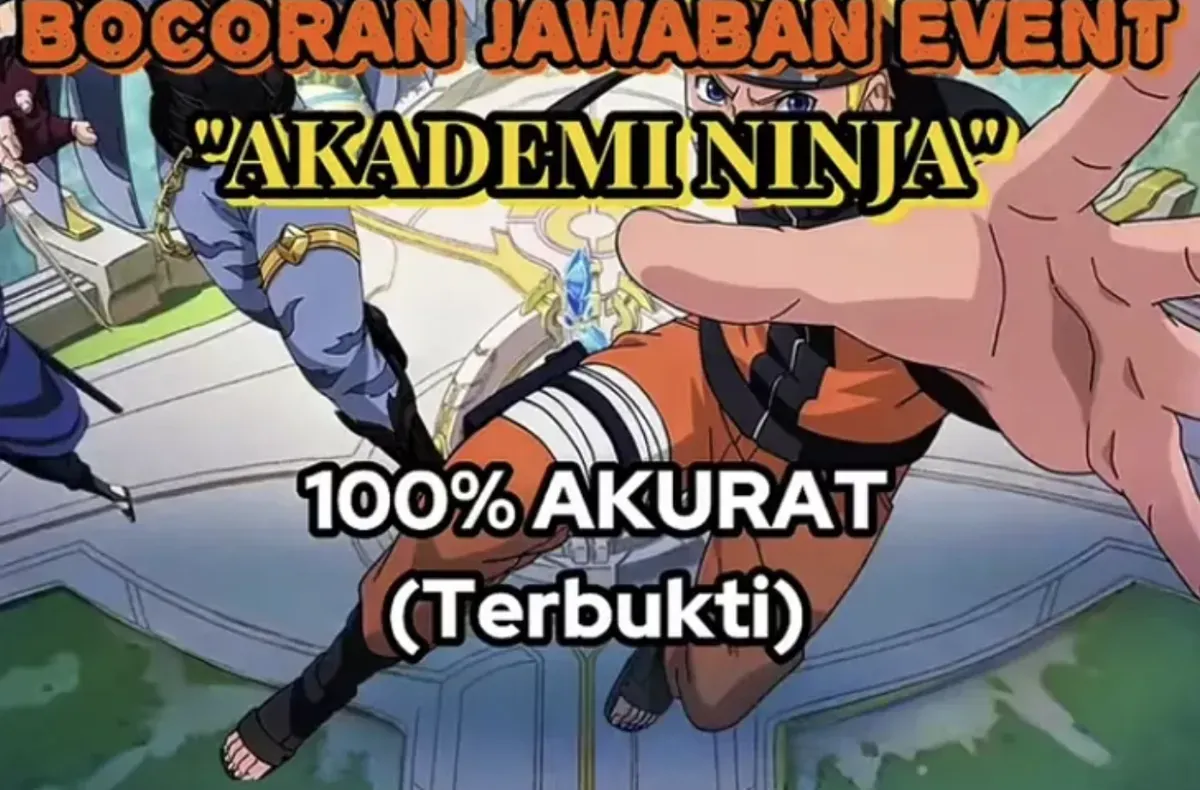 Kunci Jawaban Kuis Akademi Ninja MLBB x Naruto: Battle Spell dengan Cooldown Tersingkat (Sumber: Tiktok/@zayxyzll)