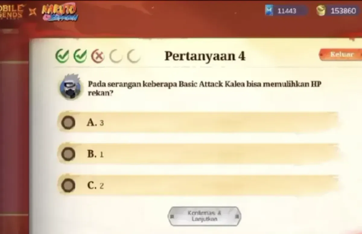 Kapan Basic Attack Kalea Bisa Menyembuhkan Teman? Ini Penjelasan Lengkap dari Kolaborasi MLBB x Naruto. (Sumber: Tiktok/@captainkaelion)