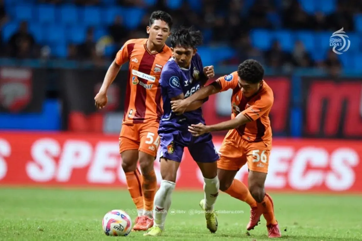 Klik link live streaming Persik Kediri vs Borneo FC sore ini kick off pukul 15.30 WIB. (Sumber: PT LIB)