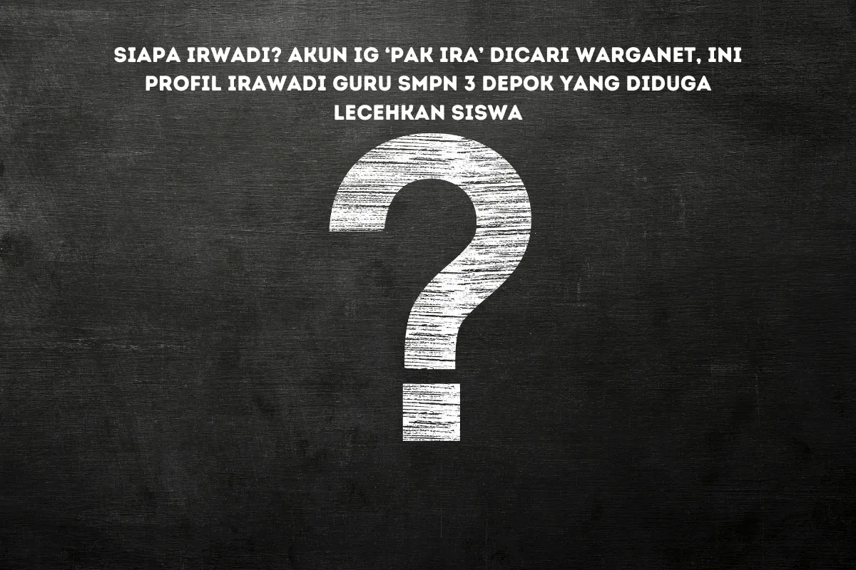 Fakta Mengejutkan Kasus Dugaan Pelecehan Siswa SMPN 3 Depok oleh Guru Bernama Irawadi. Akun IG Diburu Warganet