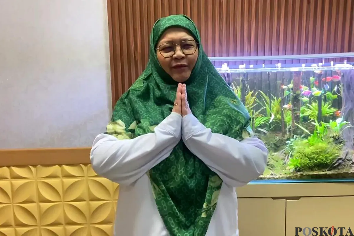 Kepala Disdik Kota Depok, Siti Chaerijah Aurijah. (Sumber: POSKOTA | Foto: Angga Pahlevi)