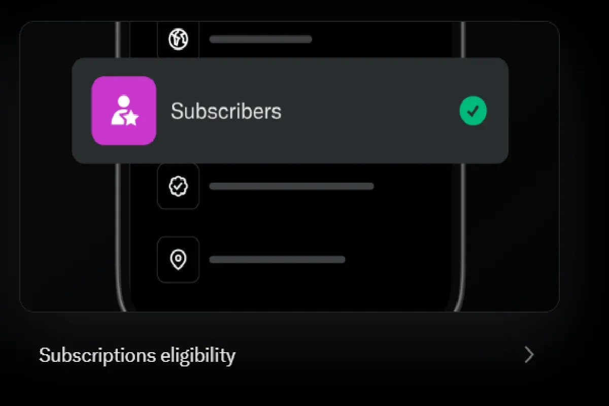 Subscribe X (Sumber: x.com)