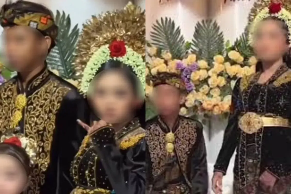 Viral pernikahan siswi SMP dan siswa SMK di Lombok, kok bisa menikah muda? (Sumber: Istimewa)