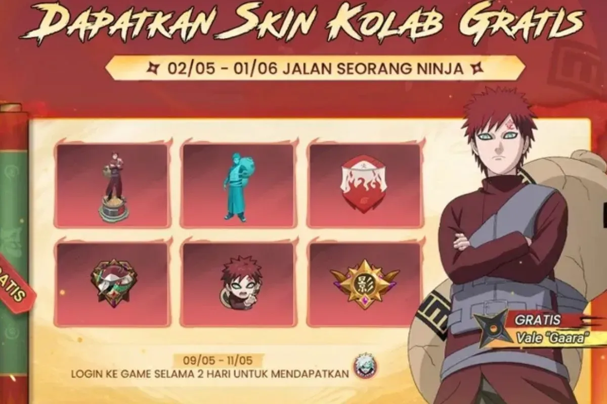 MLBB x Naruto. (Sumber: Istimewa)