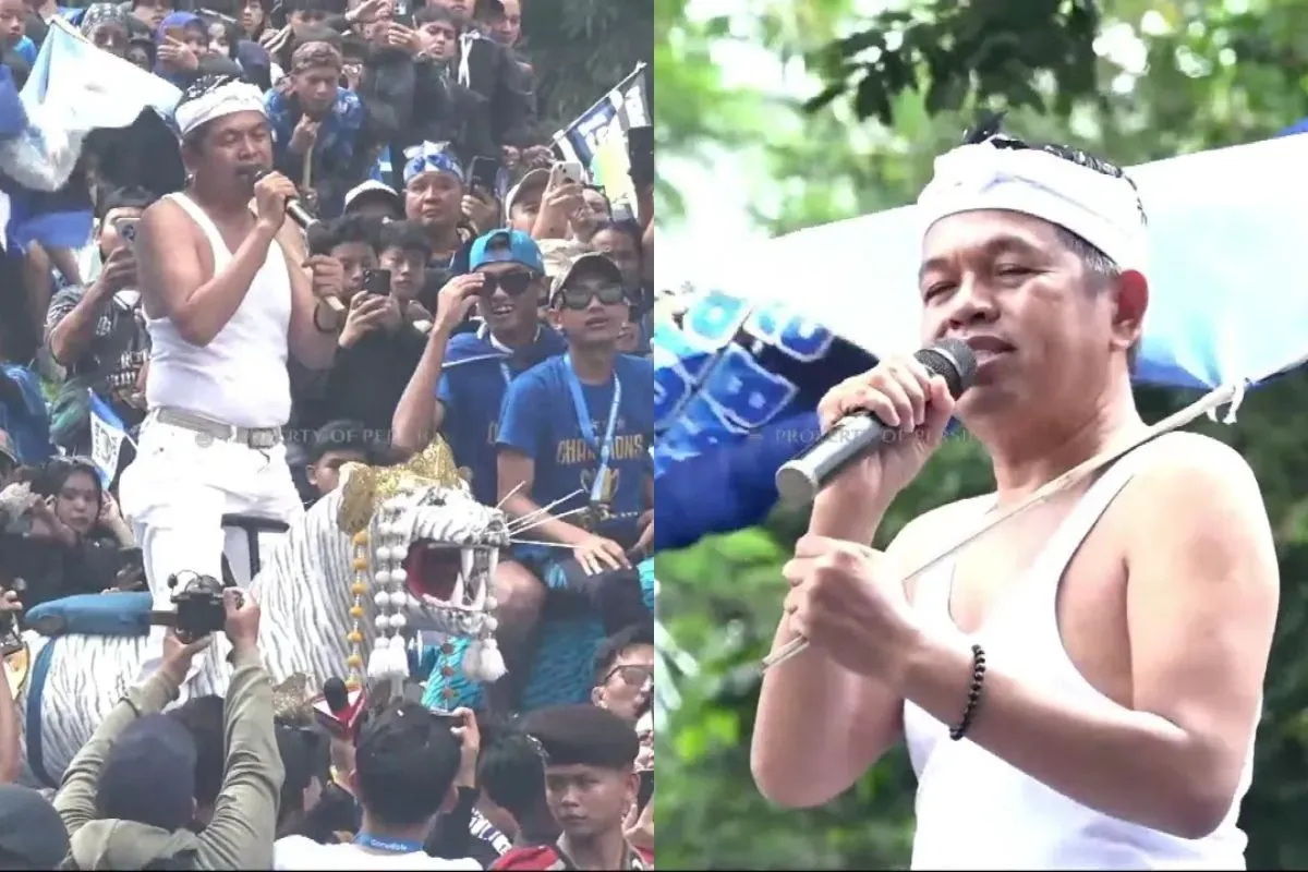Persib Bandung juara, Dedi Mulyadi beserta jajarannya bakal beri bonus total Rp2 miliar. (Sumber: Istimewa)