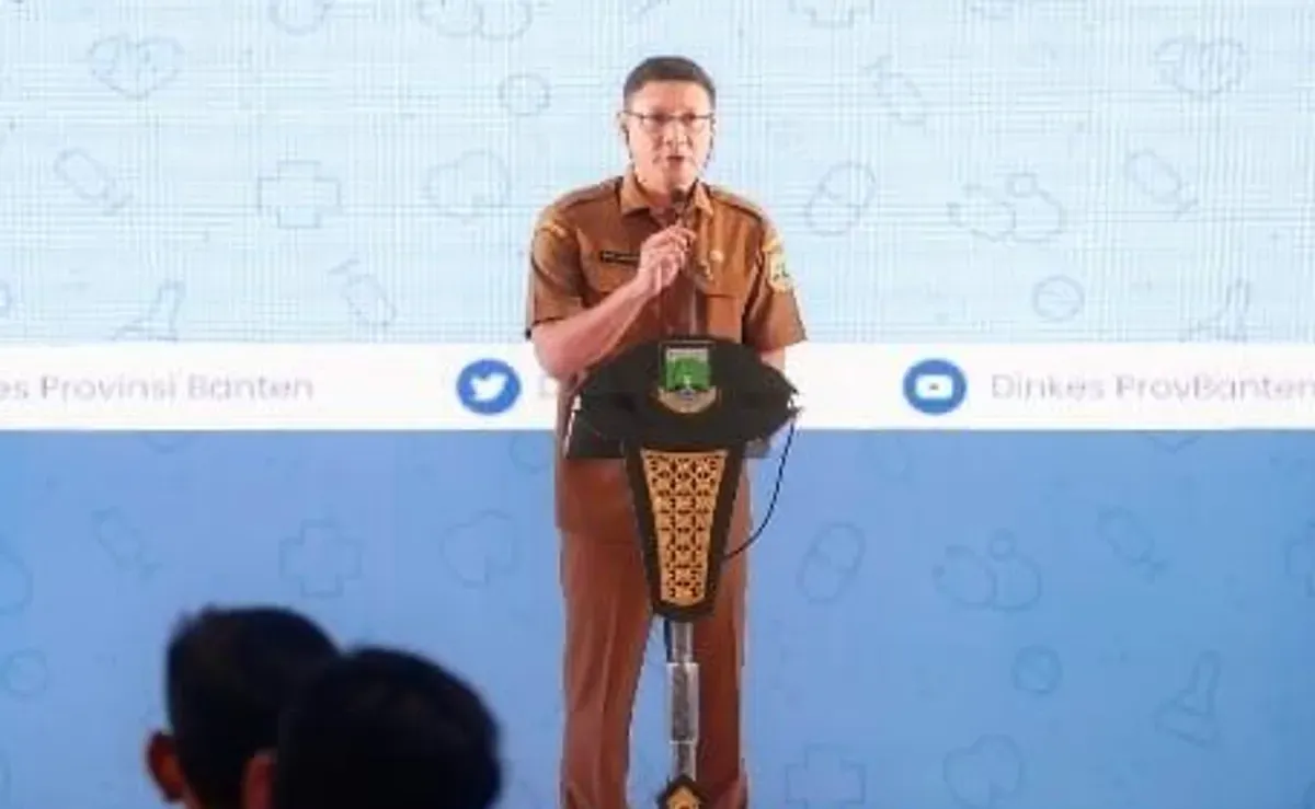 Plh Sekda Banten Deden Apriandhi Hartawan. (Sumber: Dok. Ist)