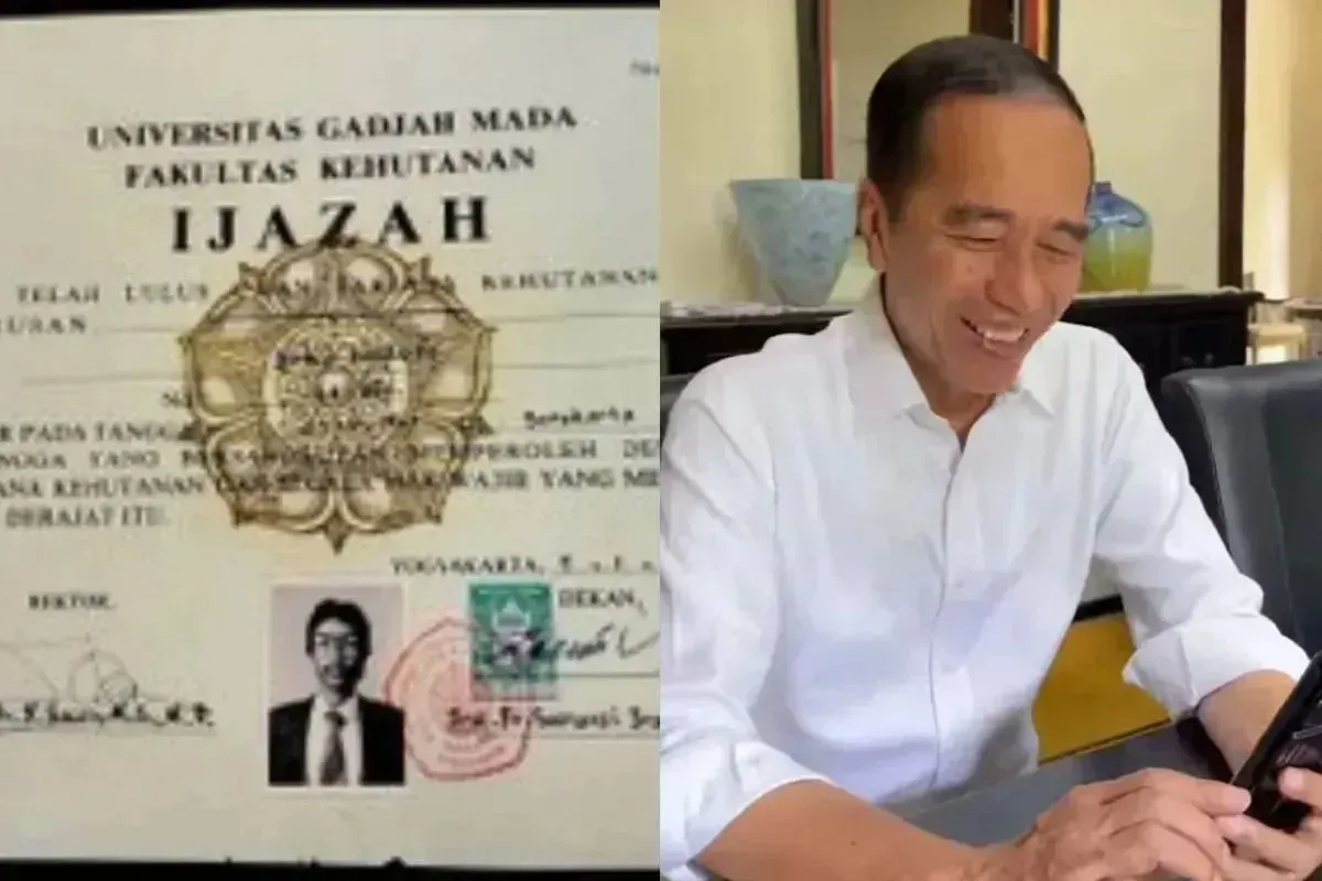 Ketua Forum Diaspora Indonesia di Amerika Serikat, Chris Komari mencuri perhatian usai menyinggung isu dugaan ijazah palsu Joko Widodo alias Jokowi. (Sumber: Kolase foto X/@DianSandiU dan Instagram/jokowi)