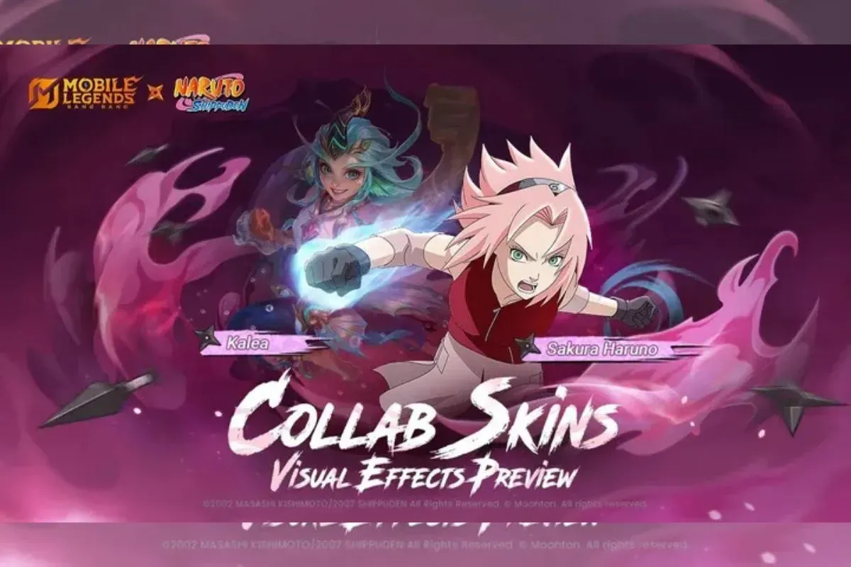 MLBB x Naruto. (Sumber: Istimewa)