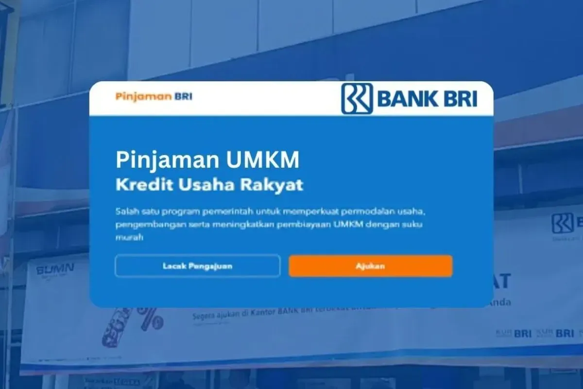 Cara pengajuan KUR BRI secara online. (Sumber: Poskota/Faiz)