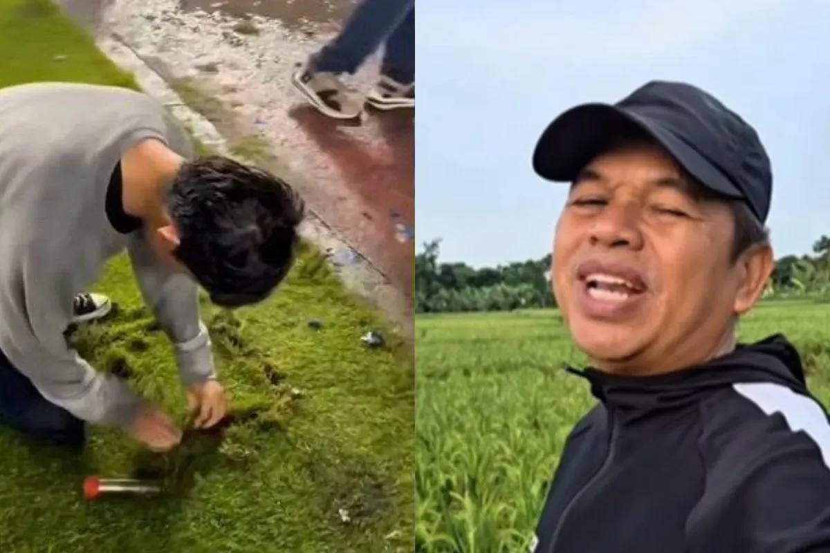 Dedi Mulyadi akan tindak tegas pelaku perusakan lapang di Stadion GBLA pada perayaan juara Persib Bandung. (Sumber: Istimewa)