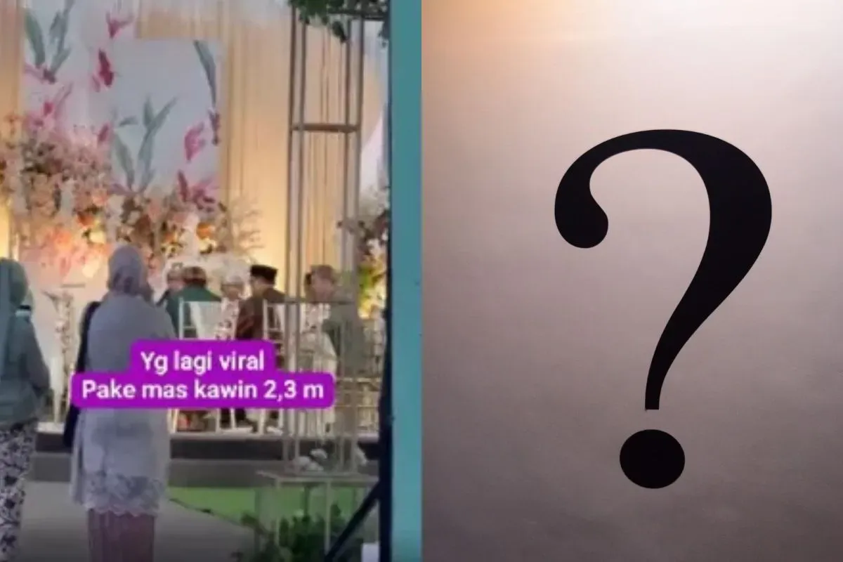 Viral pernikahan Evelene Helena Nurul Suci jadi pembicaraan warganet. (Sumber: Istimewa)