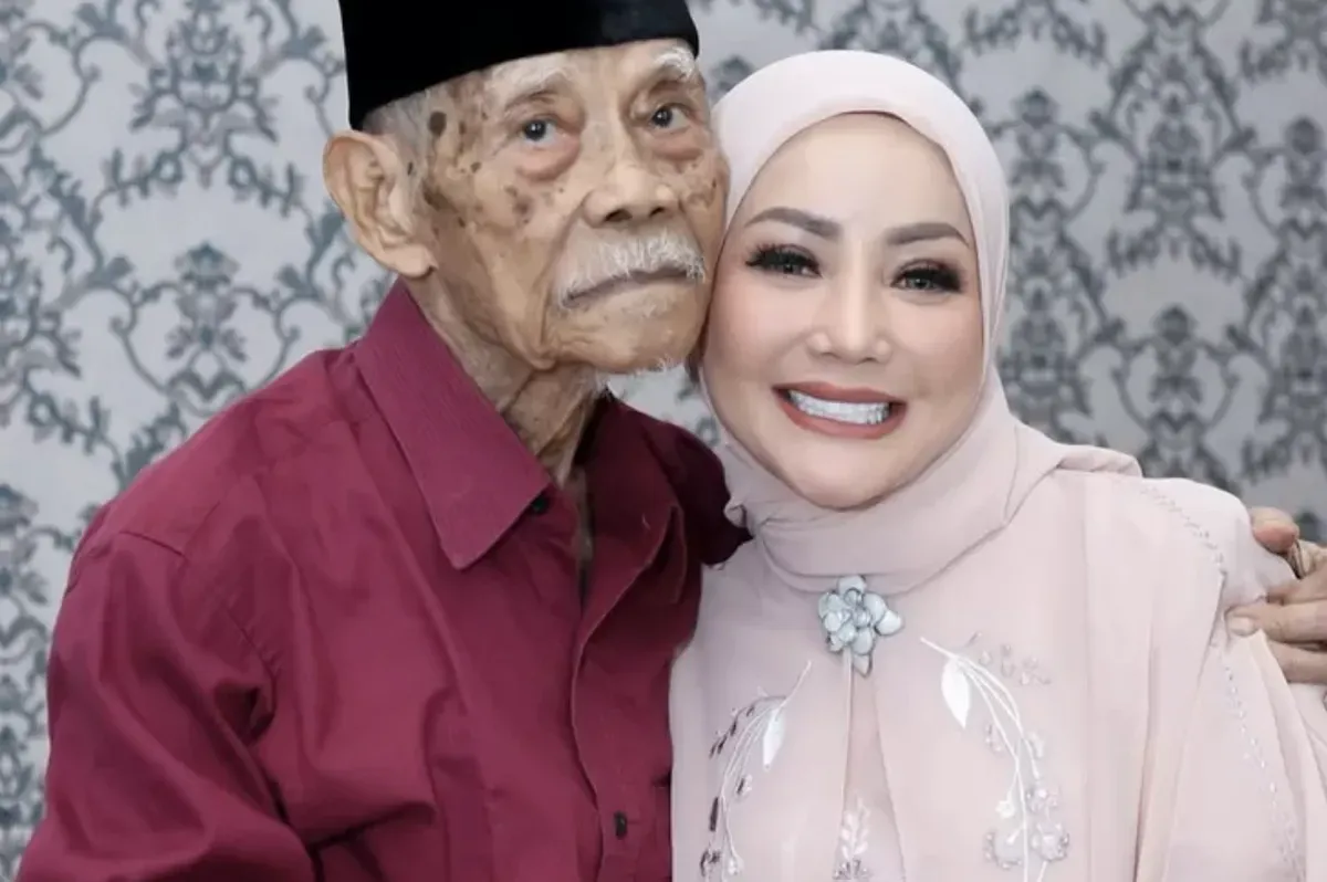 Potret Ayah dan Kristina (Sumber: Instagram/ @kristinadangdut)