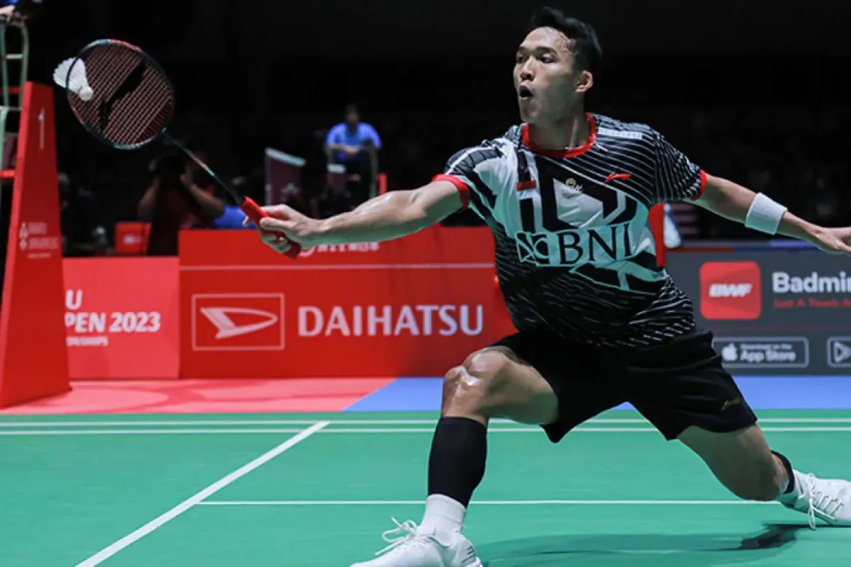 Jonatan Christie, atlet badminton nasional Indonesia. (Sumber: PBSI)