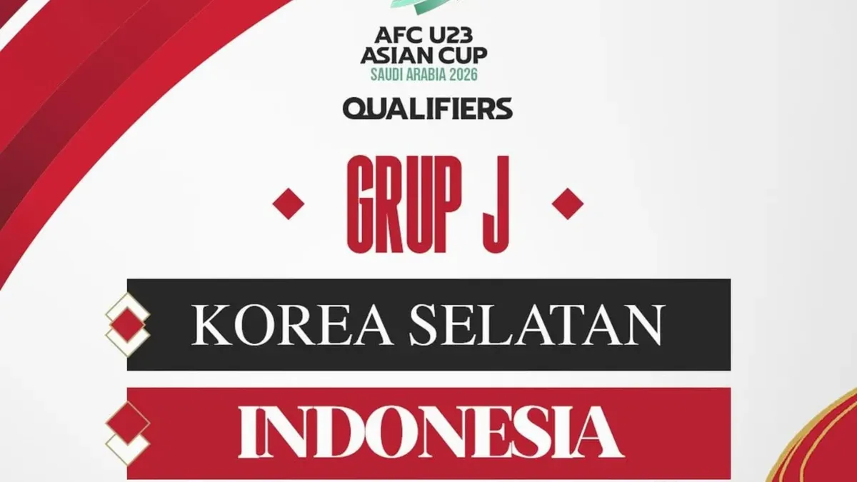 Jadwal Timnas Indonesia U-23 di Grup J babak Kualifikasi Piala Asia U-23 2026 (Sumber: Instagram @timnasindonesia)
