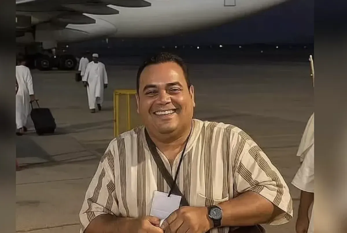 Sosok Amer Al Mahdi Viral karena Kisah Haru Perjalanan Haji dari Libya. (Sumber: TikTok/@yuliaa_n1)