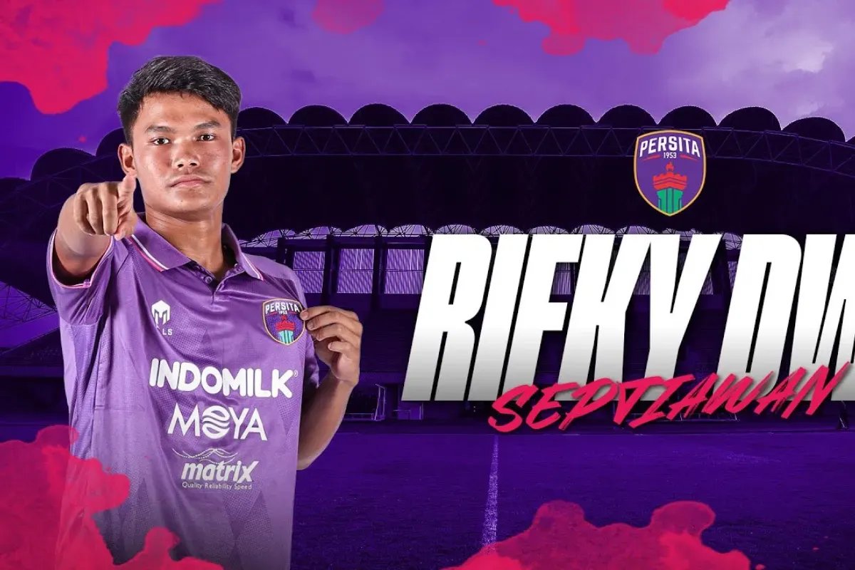 Potret Rifky Dwi Septiawan yang diperebutkan oleh Persija Jakarta dan PSM Makassar di bursa transfer Liga 1. (Sumber: YouTube/Persita Tangerang Official)