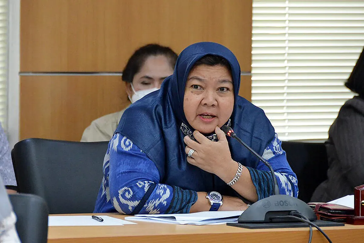 Wakil Ketua Fraksi Demokrat DPRD DKI Jakarta, Neneng Hasanah. (Sumber: Dok. Setda DPRD DKI Jakarta)