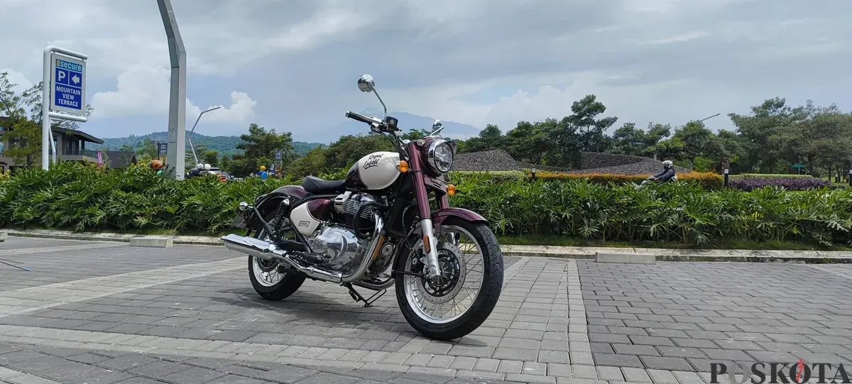 Royal Enfield Classic 650. (Sumber: POSKOTA | Foto: Erwan Hartawan)