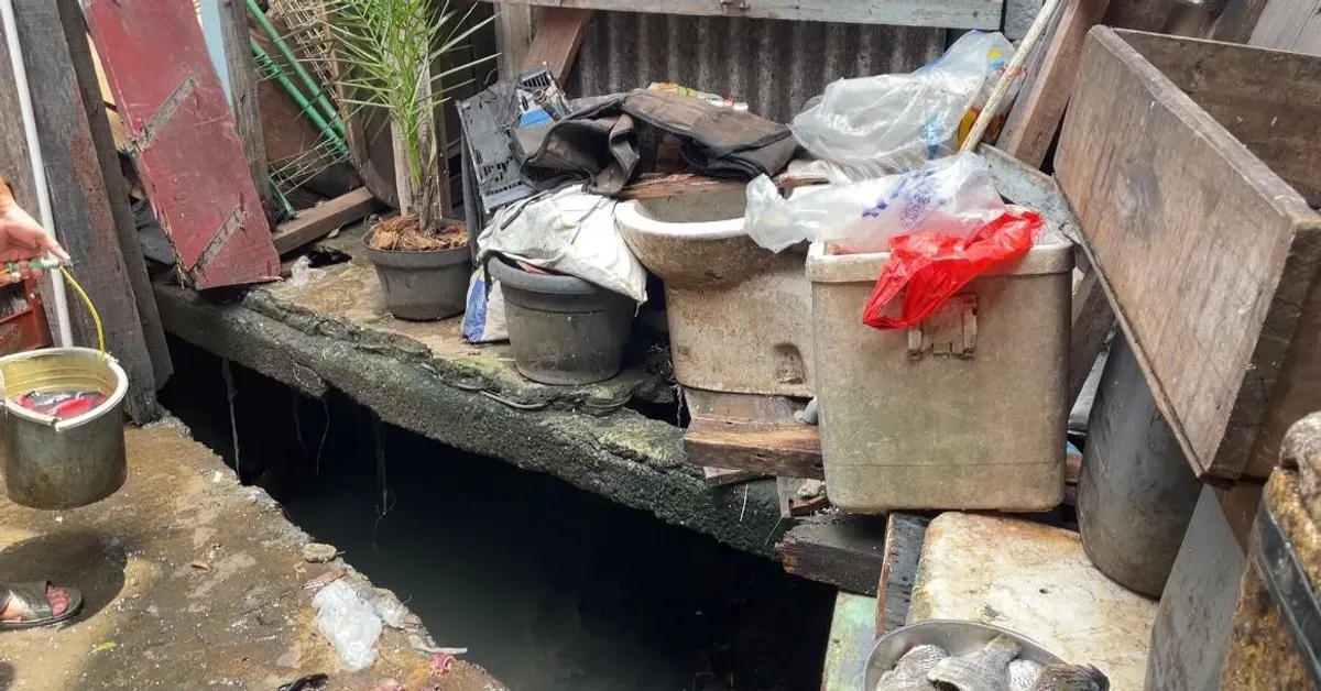 Lokasi di RW 13, Kelurahan Kemanggisan, Kecamatan Palmerah, Jakarta Barat, yang masih menjadi tempat BAB warga. (Sumber: Istimewa)