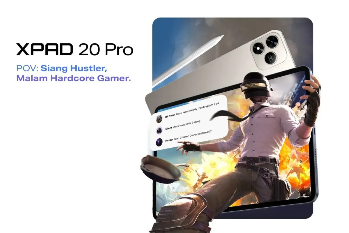 Infinix XPAD 20 Pro. (Sumber: infinix)
