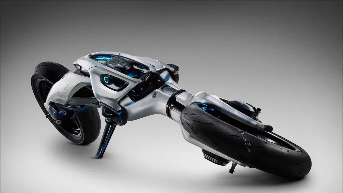 Motor konsep Yamaha Motoroid:A. (Sumber: Yamaha Global)