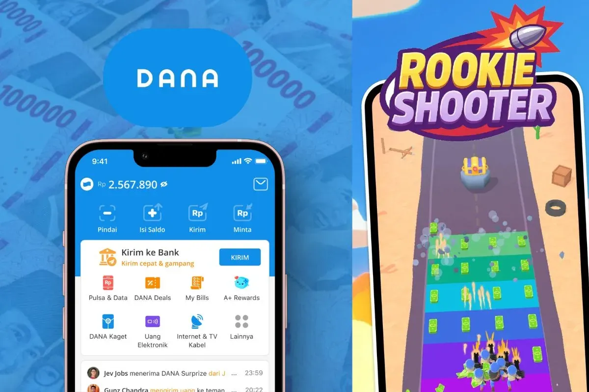 Aplikasi game penghasil saldo DANA terbaru 2025. (Sumber: Istimewa)