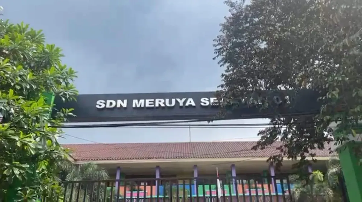 Ilustrasi SDN Meruya Selatan 01, Kembangan, Jakarta Barat. (Sumber: Istimewa)