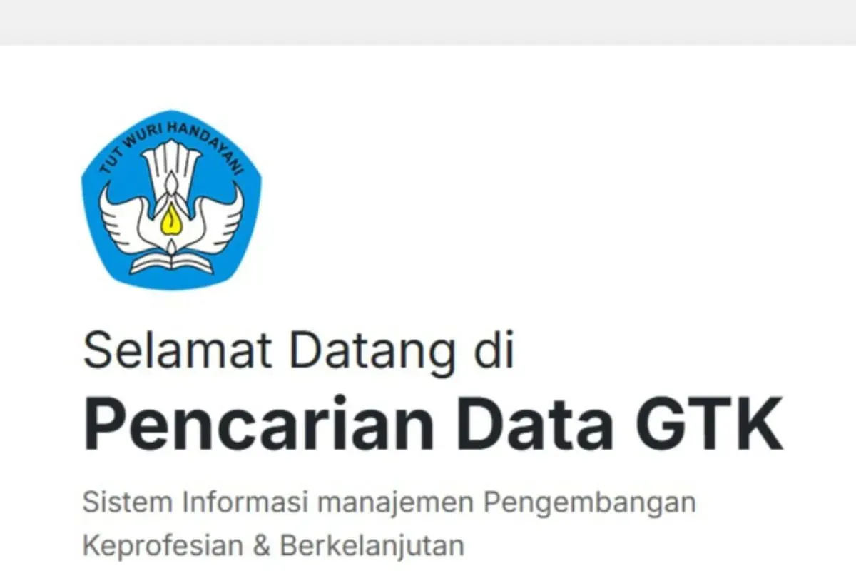 Cek data pencairan TPG di Info GTK. (Sumber: tangkapan layar)