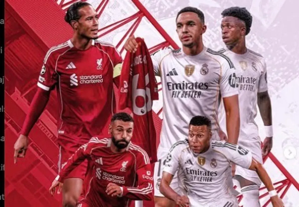 Tonton live streaming Liverpool vs Real Madrid di Liga Champions di sini, kick-off 03.00 WIB (Sumber: Instagram @433)