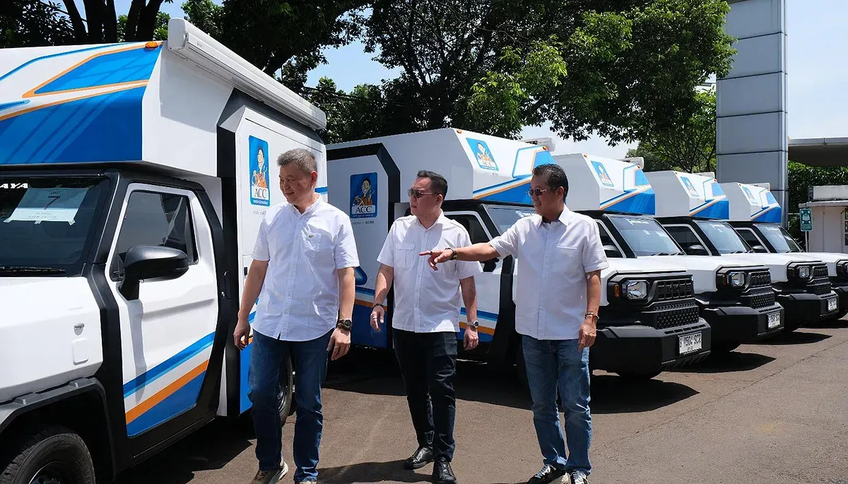 Astra Credit Companies (ACC) memperkenalkan tujuh unit ACC Mobile Branch. (Sumber: Dok ACC)