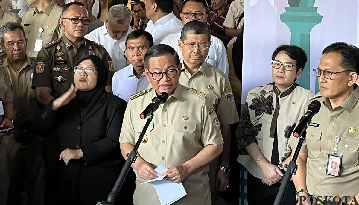Gubernur Jakarta, Pramono Anung. (Sumber: POSKOTA | Foto: Pandi Ramedhan)