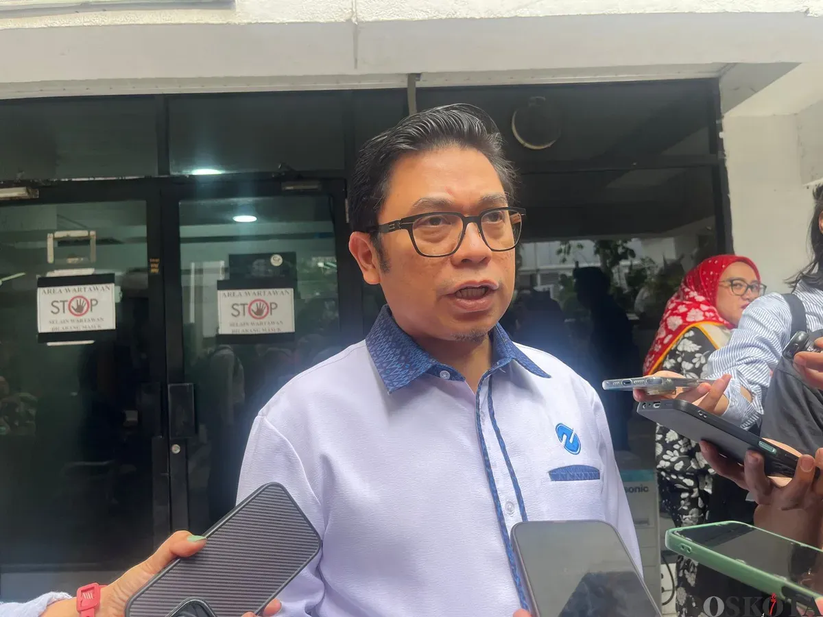 Direktur Utama PT TransJakarta, Welfizon Yuza di Balai Kota DKI Jakarta, Selasa, 4 November 2025. (Sumber: POSKOTA | Foto: M Tegar Jihad)