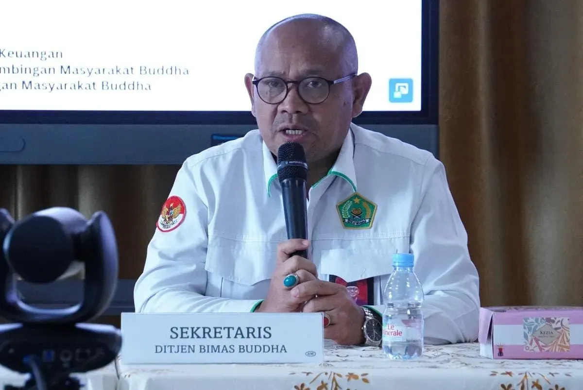 Sekretaris Ditjen Bimas Buddha, Triroso. (Sumber: Istimewa)