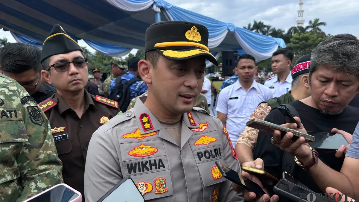 Kapolres Bogor, AKBP Wikha Ardilestanto mengatakan seluruh kecamatan di Kabupaten Bogor berpotensi dilanda bencana. (Sumber: Poskota/Giffar Rivana)
