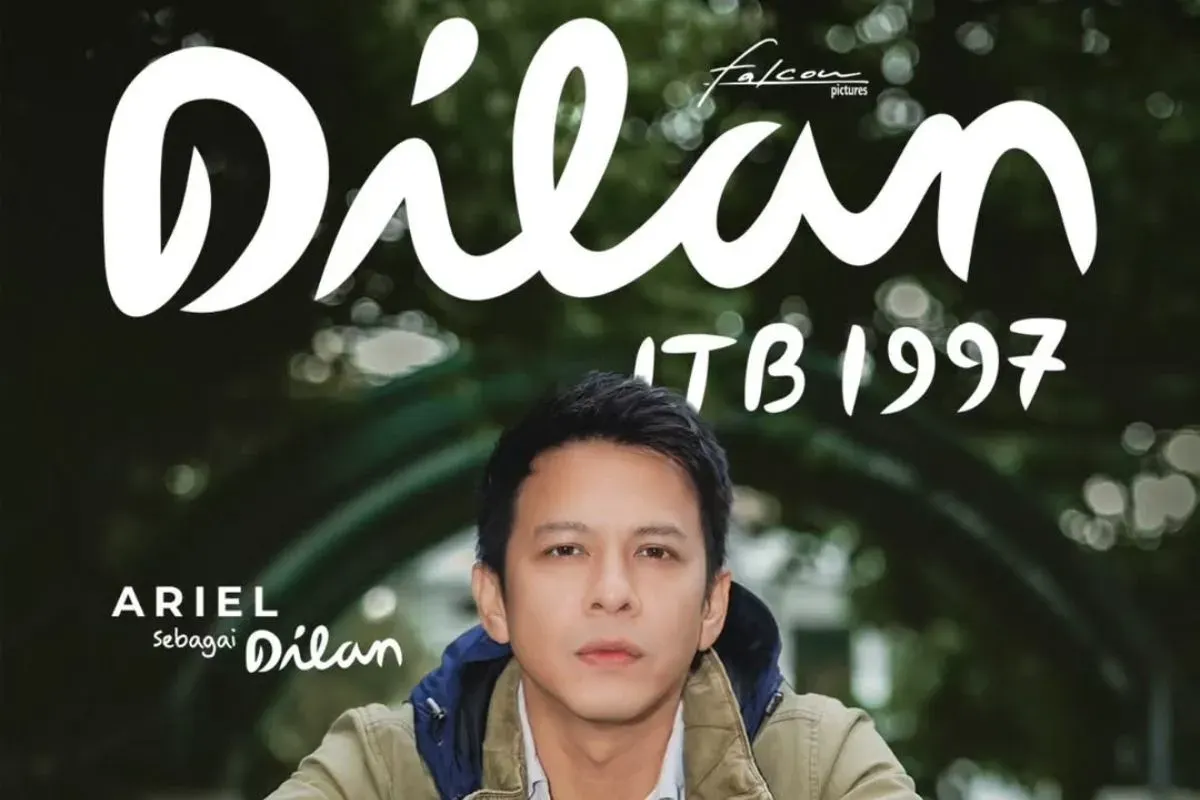 Ariel Noah perankan Dilan dalam film terbaru Pidi Baiq, Dilan ITB 1997 dan Dilan Amsterdam. (Sumber: Instagram/@falconpictures_)