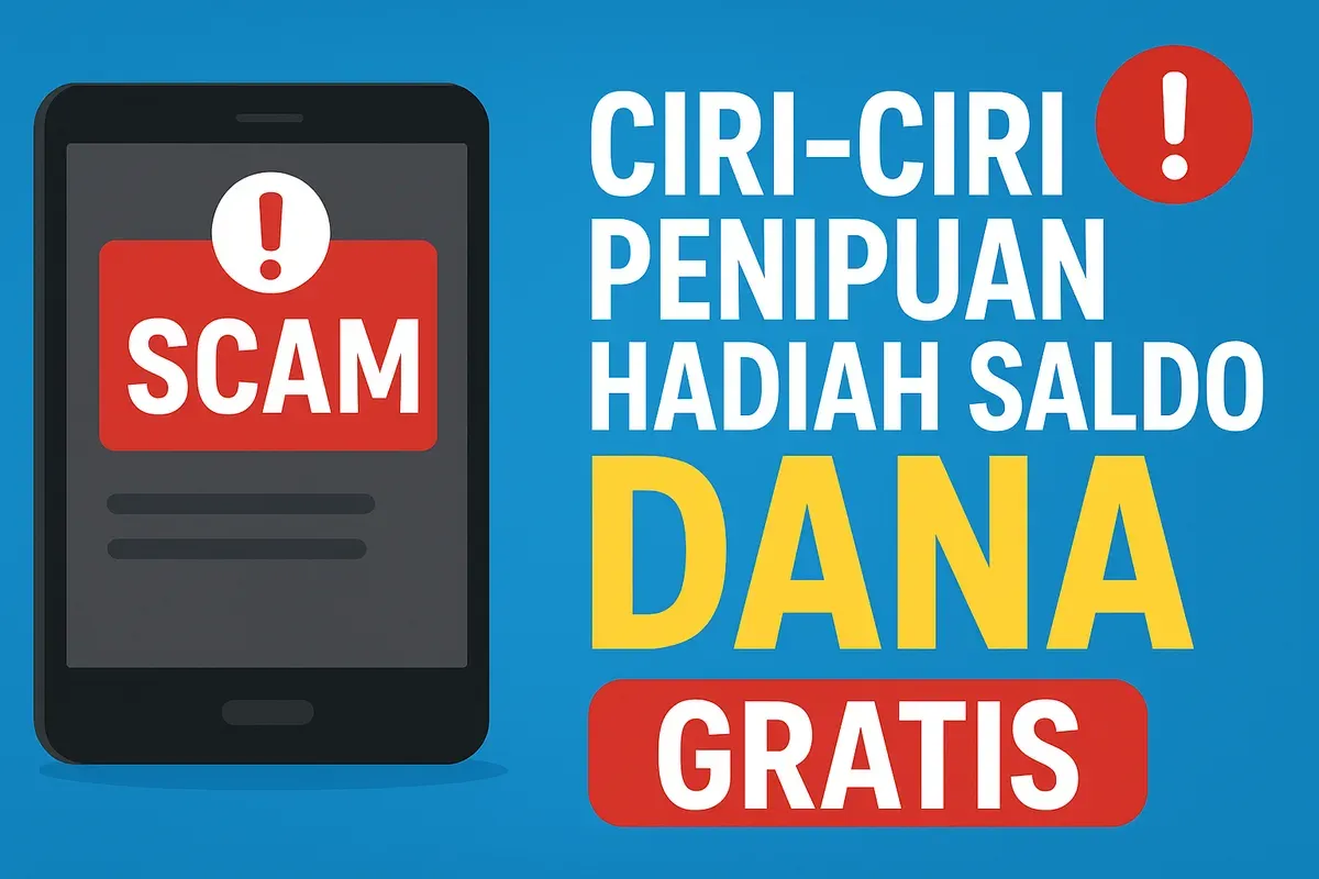 Waspada! Penipuan saldo DANA gratis yang harus diketahui ciri-cirinya (Sumber: AI)