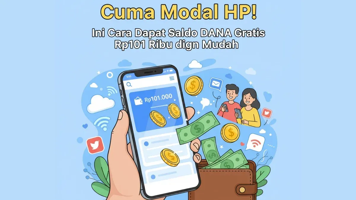 Cara Dapat Saldo DANA Gratis (Sumber: Gemini AI)