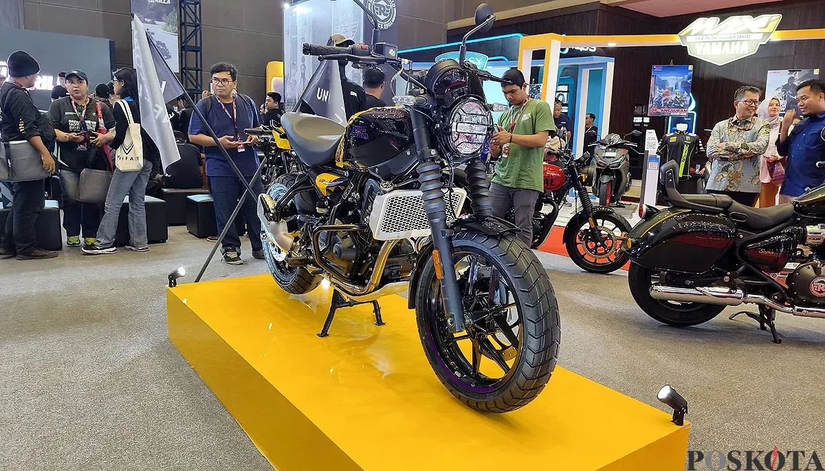 Royal Enfield Guerilla. (Sumber: POSKOTA | Foto: Erwan Hartawan)