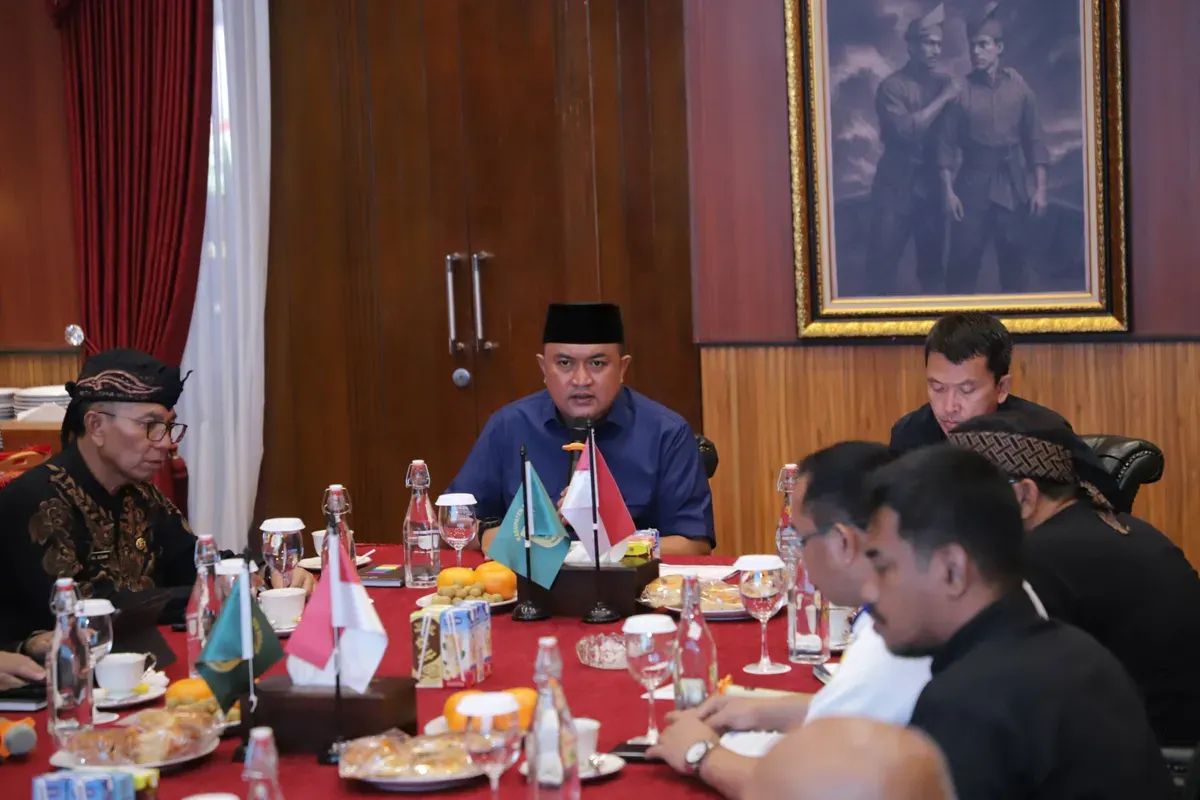 Bupati Bogor Rudy Susmanto, ingin kawasan Puncak ditata sepenuhnya pada 2026 mendatang. (Sumber: Pemkab Bogor)
