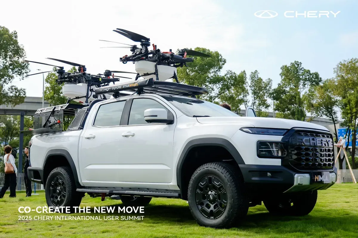 Debut Himla EV pada Chery Brand Exhibition. (Sumber: Chery)