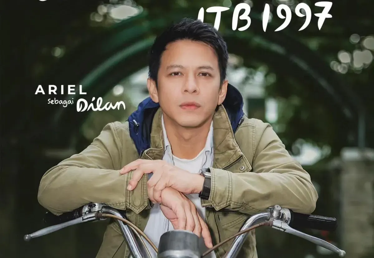 Nazril Irham alias Ariel NOAH resmi diumumkan sebagai pemeran Dilan dalam dua proyek film terbaru, yakni Dilan ITB 1997 dan Dilan Amsterdam. (Sumber: Instagram/@falconpictures_)